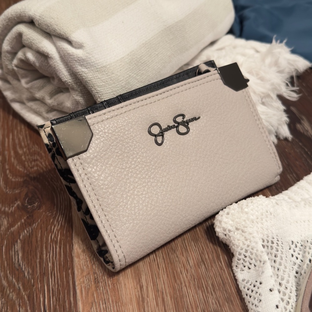 Jessica Simpson Warm Grey Wallet